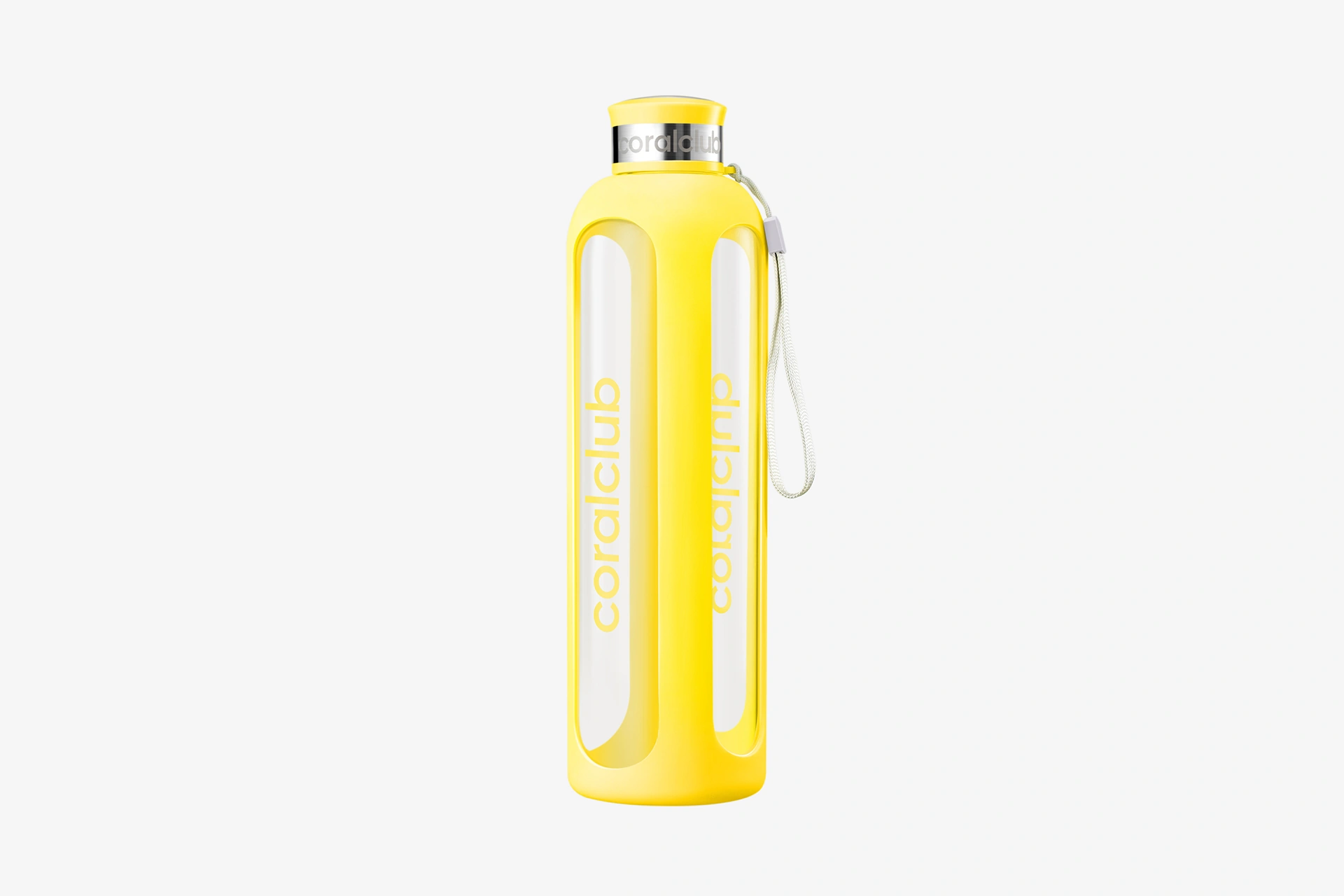 Стеклянная бутылка "ClearWater", Illuminating yellow